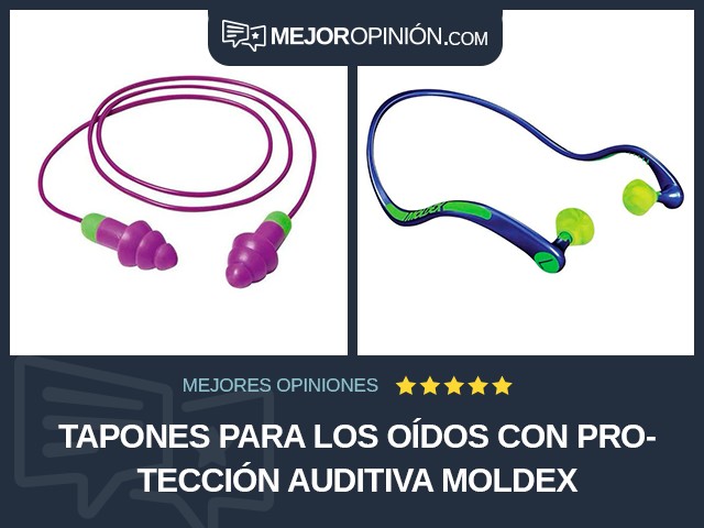 Tapones para los oídos Con protección auditiva Moldex