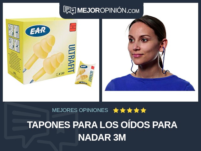 Tapones para los oídos Para nadar 3M