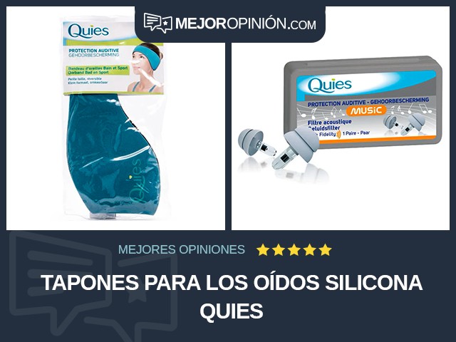 Tapones para los oídos Silicona Quies