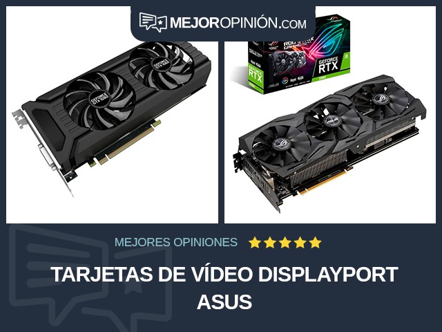 Tarjetas de vídeo DisplayPort ASUS