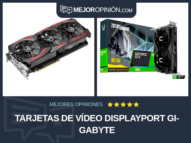 Tarjetas de vídeo DisplayPort GIGABYTE