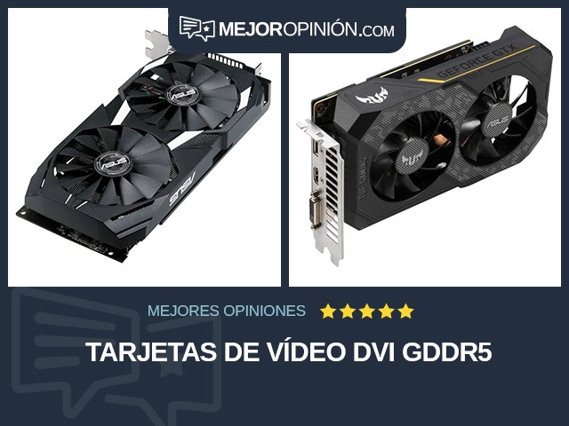 Tarjetas de vídeo DVI GDDR5