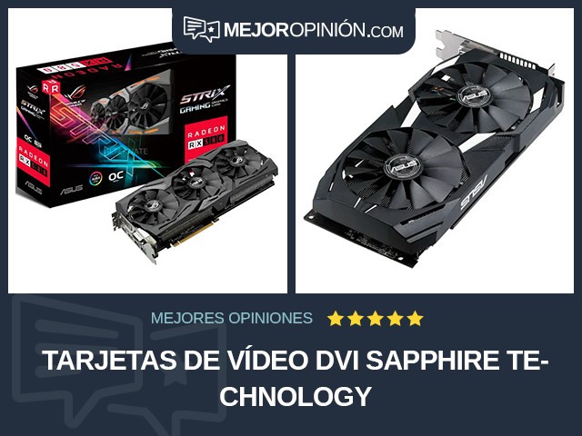 Tarjetas de vídeo DVI SAPPHIRE Technology