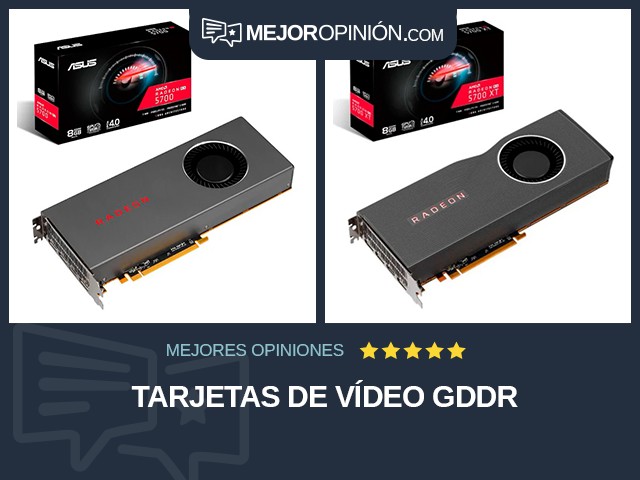 Tarjetas de vídeo GDDR