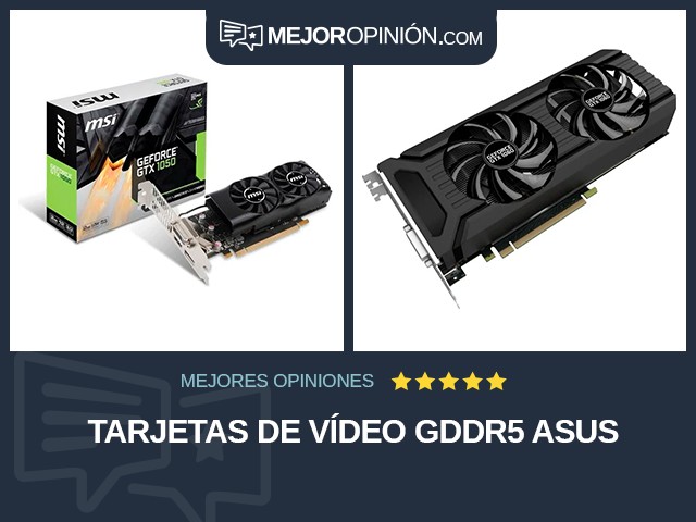 Tarjetas de vídeo GDDR5 ASUS