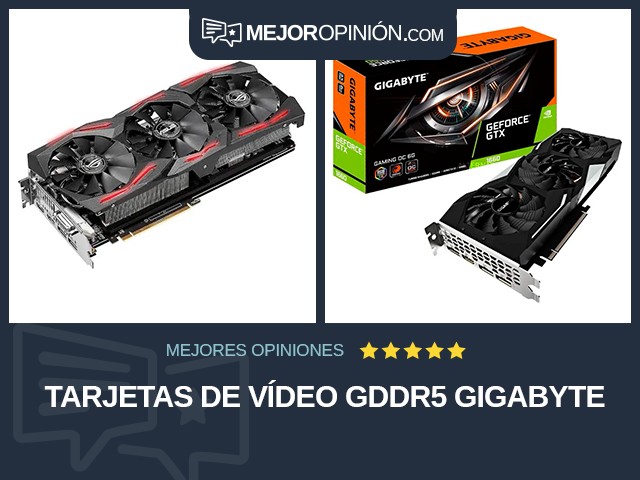 Tarjetas de vídeo GDDR5 GIGABYTE