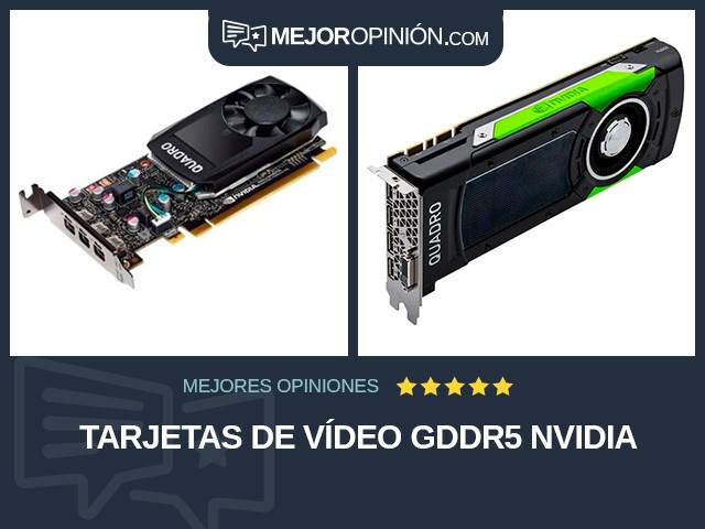 Tarjetas de vídeo GDDR5 NVIDIA