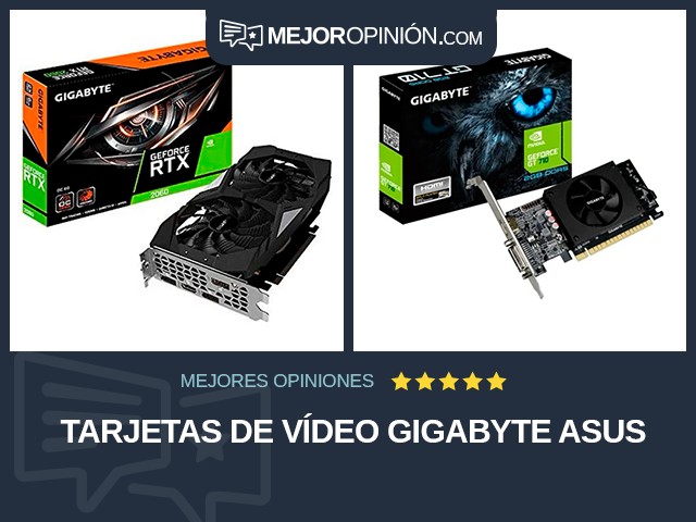 Tarjetas de vídeo GIGABYTE ASUS