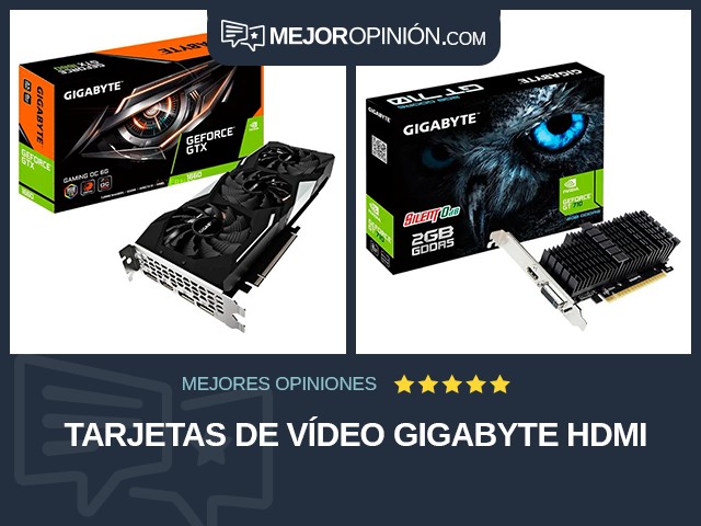 Tarjetas de vídeo GIGABYTE HDMI