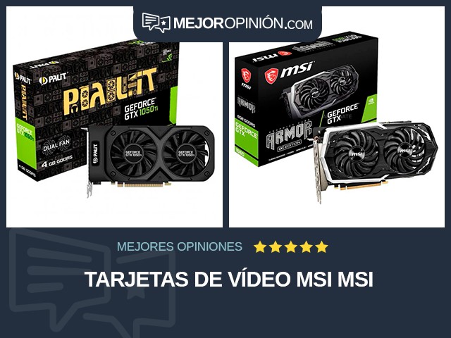 Tarjetas de vídeo MSI MSI