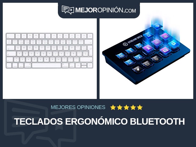 Teclados Ergonómico Bluetooth