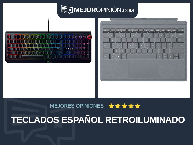 Teclados Español Retroiluminado