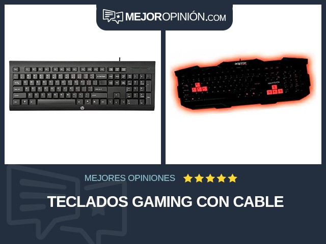 Teclados Gaming Con cable