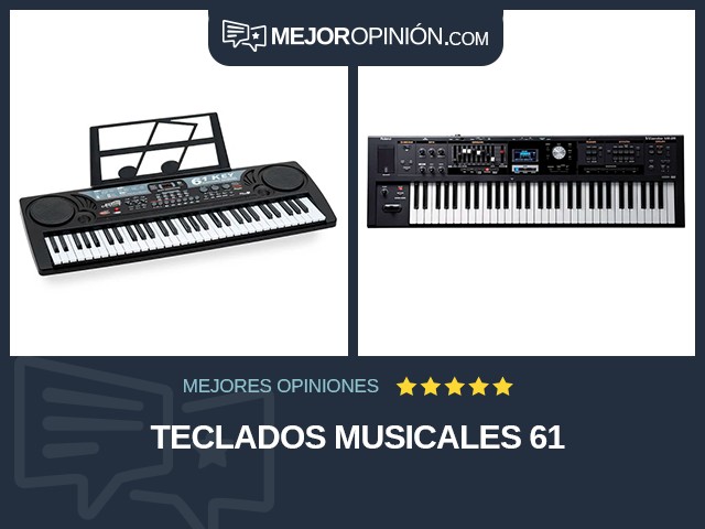 Teclados musicales 61