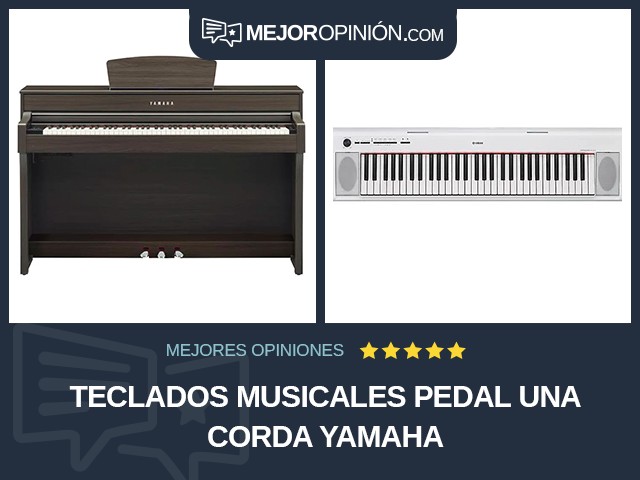 Teclados musicales Pedal una corda Yamaha