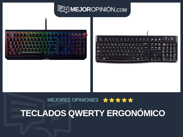 Teclados QWERTY Ergonómico