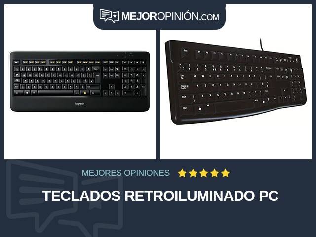 Teclados Retroiluminado PC