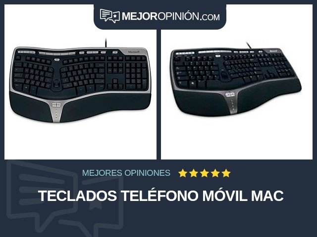 Teclados Teléfono móvil Mac