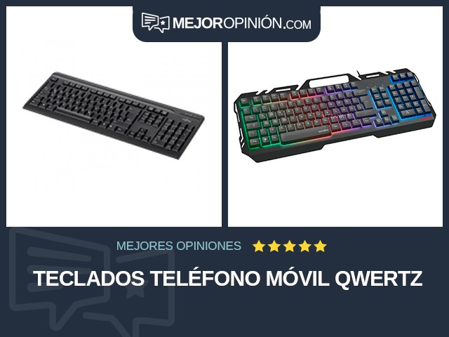 Teclados Teléfono móvil QWERTZ