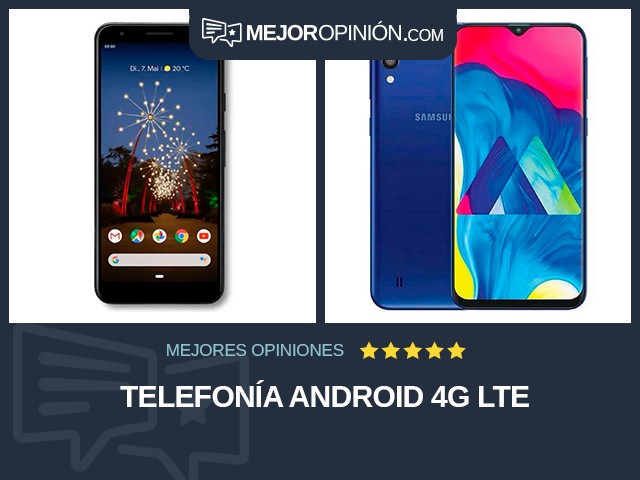 Telefonía Android 4G LTE