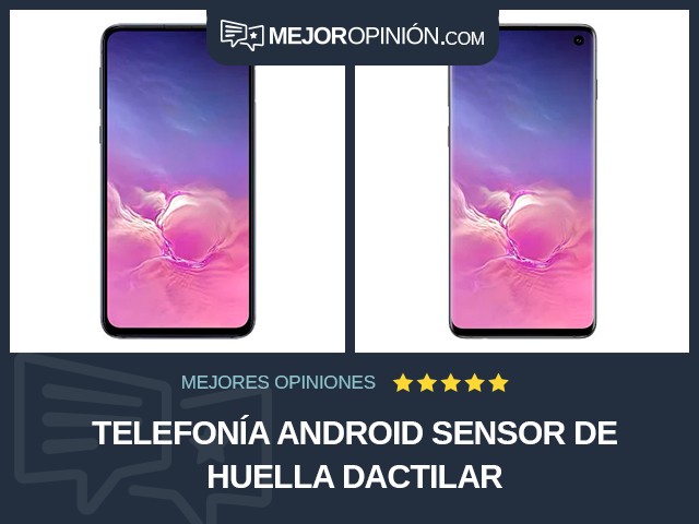 Telefonía Android Sensor de huella dactilar