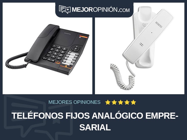 Teléfonos fijos Analógico Empresarial