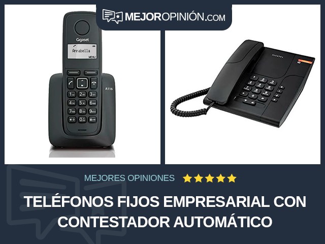 Teléfonos fijos Empresarial Con contestador automático