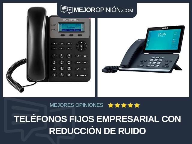 Teléfonos fijos Empresarial Con reducción de ruido