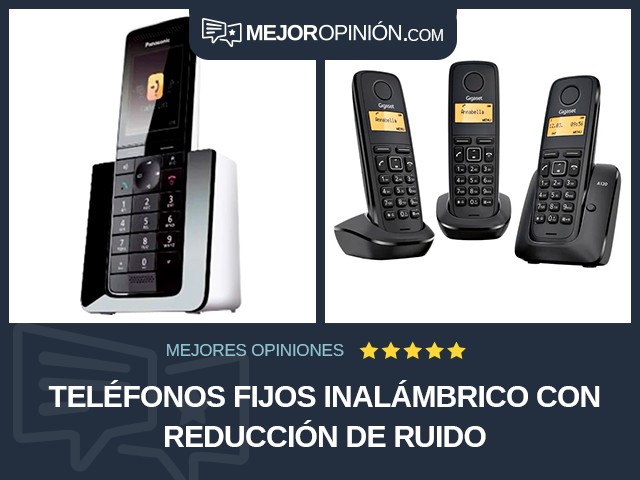 Teléfonos fijos Inalámbrico Con reducción de ruido