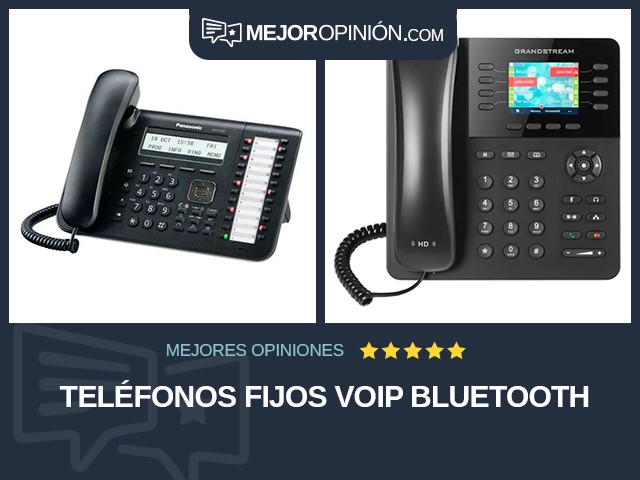 Teléfonos fijos VoIP Bluetooth