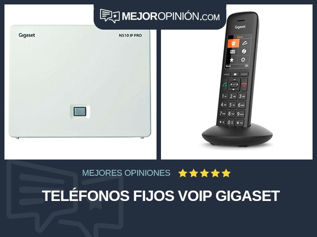 Teléfonos fijos VoIP Gigaset