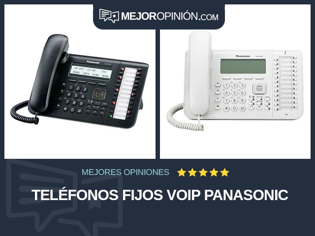 Teléfonos fijos VoIP Panasonic