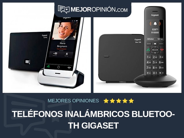 Teléfonos inalámbricos Bluetooth Gigaset