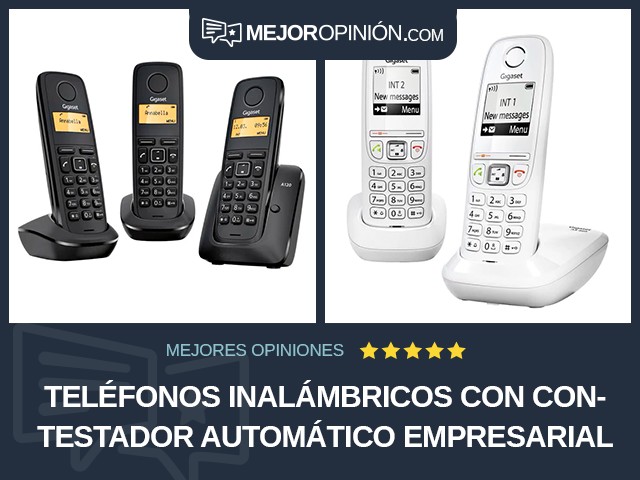 Teléfonos inalámbricos Con contestador automático Empresarial