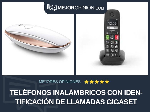 Teléfonos inalámbricos Con identificación de llamadas Gigaset