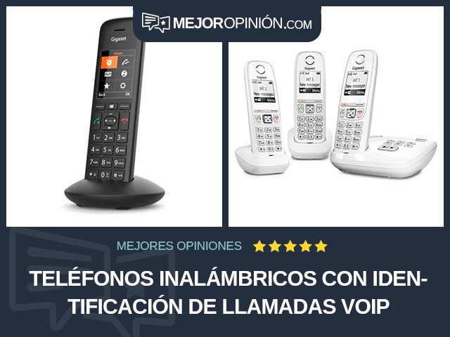 Teléfonos inalámbricos Con identificación de llamadas VoIP