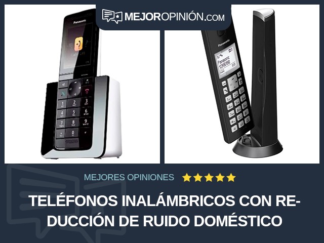 Teléfonos inalámbricos Con reducción de ruido Doméstico