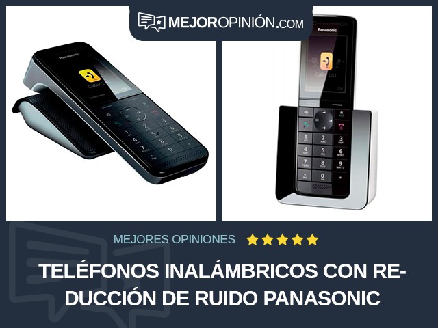 Teléfonos inalámbricos Con reducción de ruido Panasonic