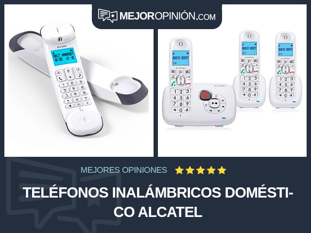 Teléfonos inalámbricos Doméstico Alcatel