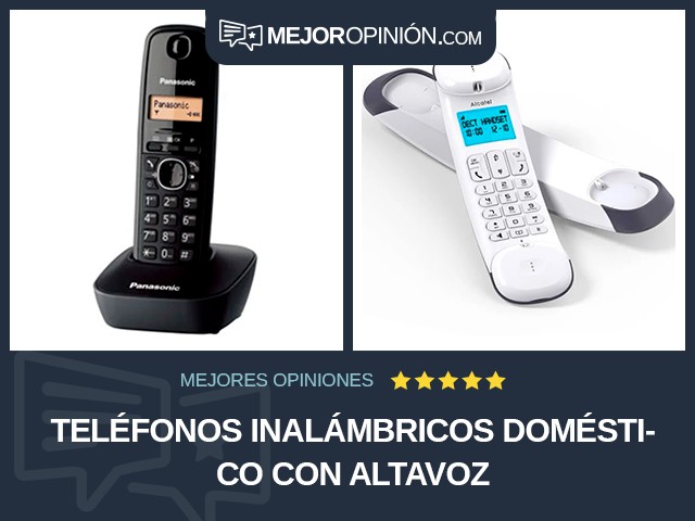 Teléfonos inalámbricos Doméstico Con altavoz