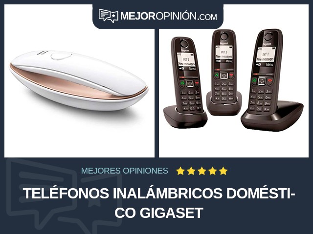 Teléfonos inalámbricos Doméstico Gigaset