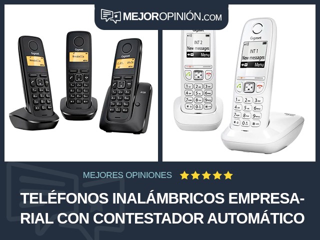 Teléfonos inalámbricos Empresarial Con contestador automático