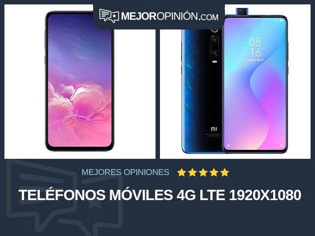 Teléfonos móviles 4G LTE 1920x1080