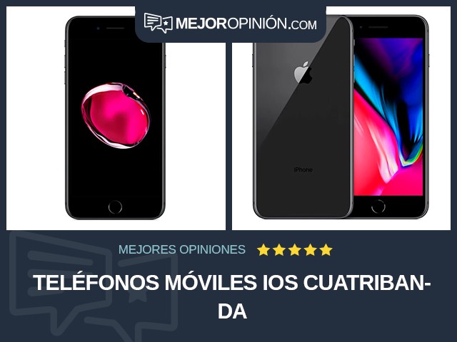 Teléfonos móviles iOS Cuatribanda