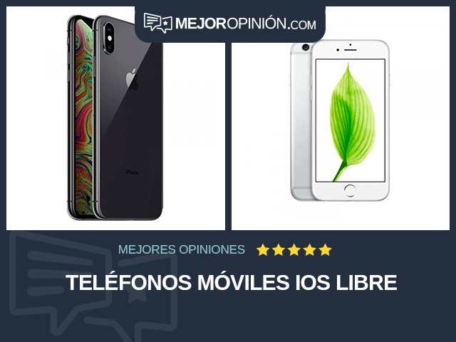 Teléfonos móviles iOS Libre