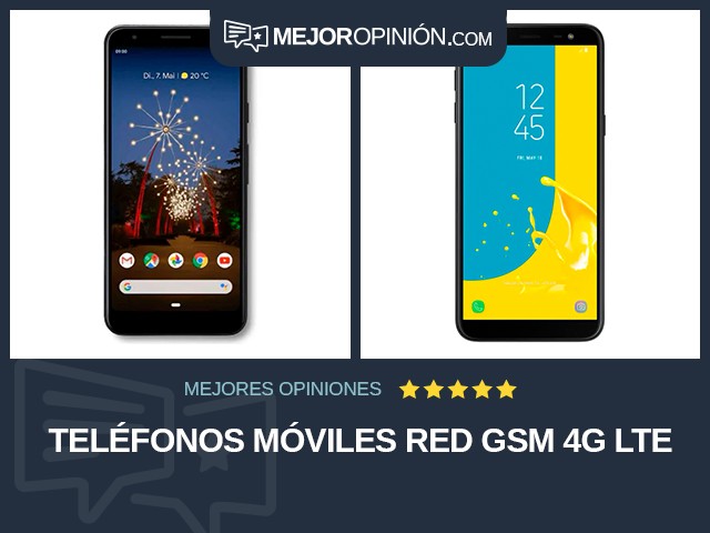 Teléfonos móviles Red GSM 4G LTE