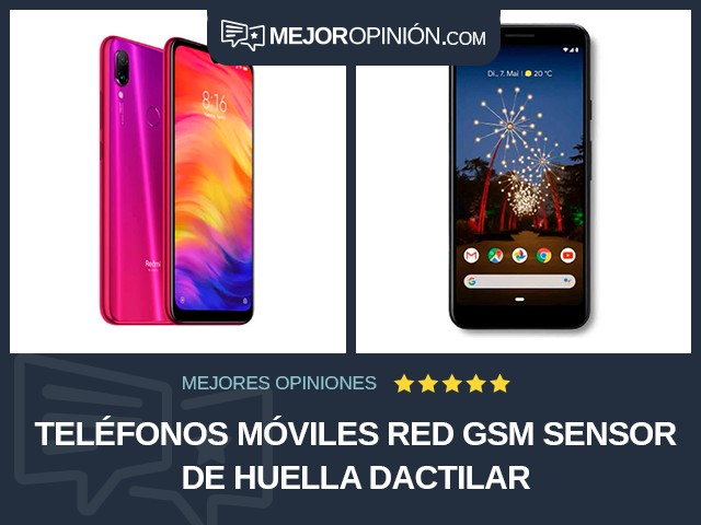 Teléfonos móviles Red GSM Sensor de huella dactilar