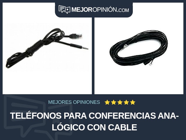 Teléfonos para conferencias Analógico Con cable