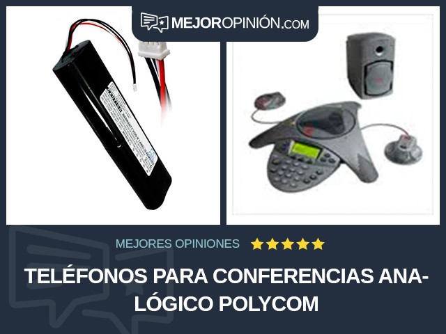 Teléfonos para conferencias Analógico Polycom