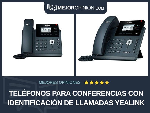 Teléfonos para conferencias Con identificación de llamadas Yealink